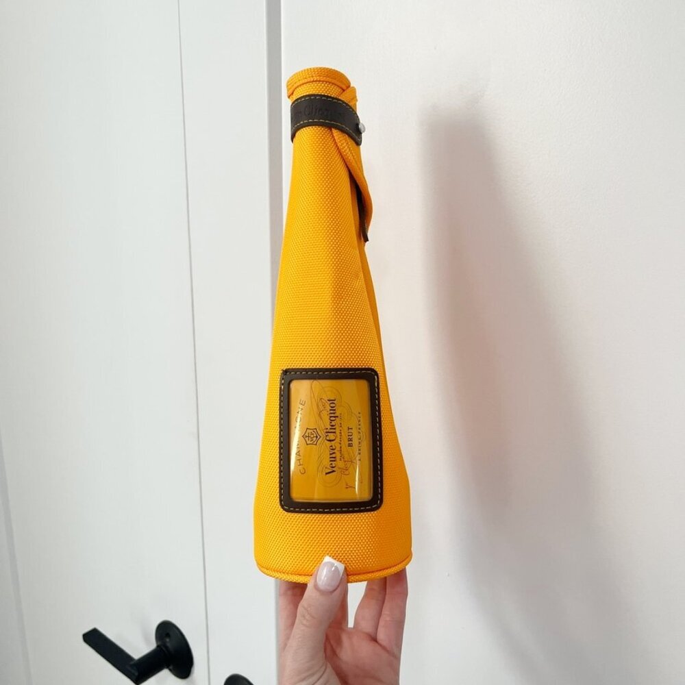 Veuve Clicquot Orange Mesh Bottle Holder